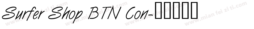 Surfer Shop BTN Con字体转换
